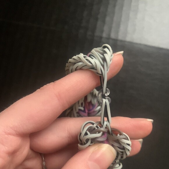 Rubber Band Handmade Heart Bracelet - Picture 3 of 3